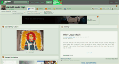 Desktop Screenshot of akatsuki-leader-rpgn.deviantart.com