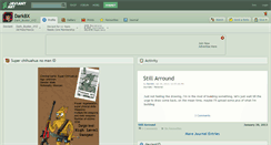 Desktop Screenshot of darkbx.deviantart.com