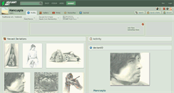 Desktop Screenshot of mancuspia.deviantart.com