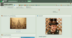 Desktop Screenshot of joseph-lazarus.deviantart.com