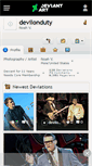 Mobile Screenshot of devilonduty.deviantart.com
