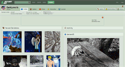 Desktop Screenshot of darklove16.deviantart.com