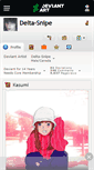 Mobile Screenshot of delta-snipe.deviantart.com