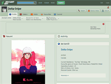 Tablet Screenshot of delta-snipe.deviantart.com