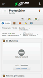 Mobile Screenshot of projectecho.deviantart.com