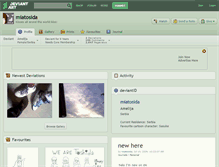 Tablet Screenshot of miatosida.deviantart.com