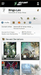 Mobile Screenshot of bingo-leo.deviantart.com