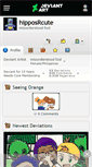 Mobile Screenshot of hipposrcute.deviantart.com