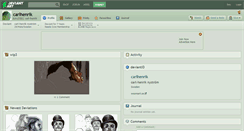 Desktop Screenshot of carlhenrik.deviantart.com