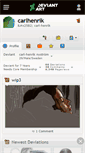 Mobile Screenshot of carlhenrik.deviantart.com