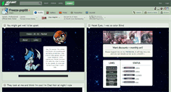 Desktop Screenshot of freeze-pop88.deviantart.com