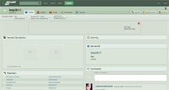 Desktop Screenshot of leep2k11.deviantart.com