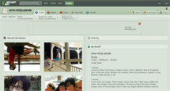 Desktop Screenshot of emo-ninja-panda.deviantart.com
