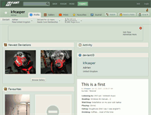 Tablet Screenshot of k9casper.deviantart.com