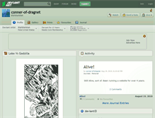 Tablet Screenshot of conner-of-dragnet.deviantart.com
