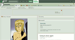 Desktop Screenshot of moneneko.deviantart.com