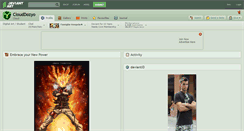 Desktop Screenshot of clouddozyo.deviantart.com