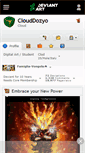 Mobile Screenshot of clouddozyo.deviantart.com