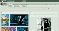 Desktop Screenshot of futural.deviantart.com