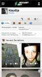 Mobile Screenshot of klaudija.deviantart.com