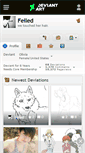Mobile Screenshot of felled.deviantart.com