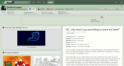 Desktop Screenshot of emotioncreator.deviantart.com