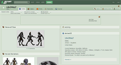Desktop Screenshot of l0n3wolf.deviantart.com