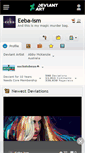 Mobile Screenshot of eeba-ism.deviantart.com