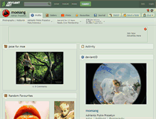 Tablet Screenshot of moesang.deviantart.com