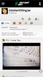 Mobile Screenshot of intoherkillingjar.deviantart.com