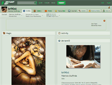 Tablet Screenshot of bri90ct.deviantart.com