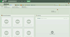 Desktop Screenshot of idiothead.deviantart.com