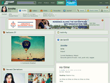 Tablet Screenshot of annme.deviantart.com