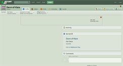 Desktop Screenshot of dawn-of-kiara.deviantart.com