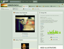 Tablet Screenshot of indiandeviants.deviantart.com