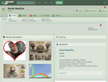 Tablet Screenshot of murat-nautilus.deviantart.com