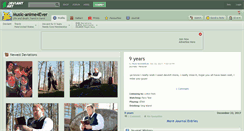 Desktop Screenshot of music-anime4ever.deviantart.com
