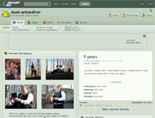 Tablet Screenshot of music-anime4ever.deviantart.com
