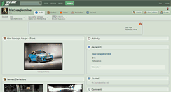 Desktop Screenshot of blackeagleonline.deviantart.com