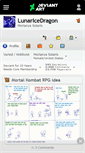 Mobile Screenshot of lunaricedragon.deviantart.com