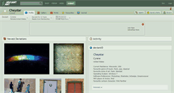 Desktop Screenshot of cheystar.deviantart.com