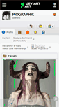 Mobile Screenshot of piographic.deviantart.com