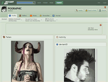 Tablet Screenshot of piographic.deviantart.com