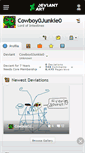 Mobile Screenshot of cowboy0junkie0.deviantart.com