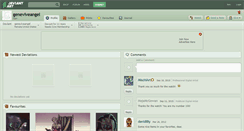 Desktop Screenshot of geneviveangel.deviantart.com