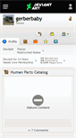 Mobile Screenshot of gerberbaby.deviantart.com