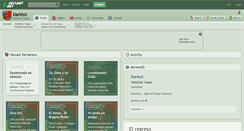 Desktop Screenshot of darkisx.deviantart.com