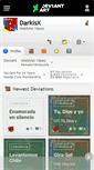 Mobile Screenshot of darkisx.deviantart.com