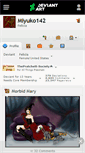 Mobile Screenshot of miyuko142.deviantart.com