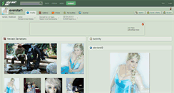 Desktop Screenshot of evenstar1.deviantart.com